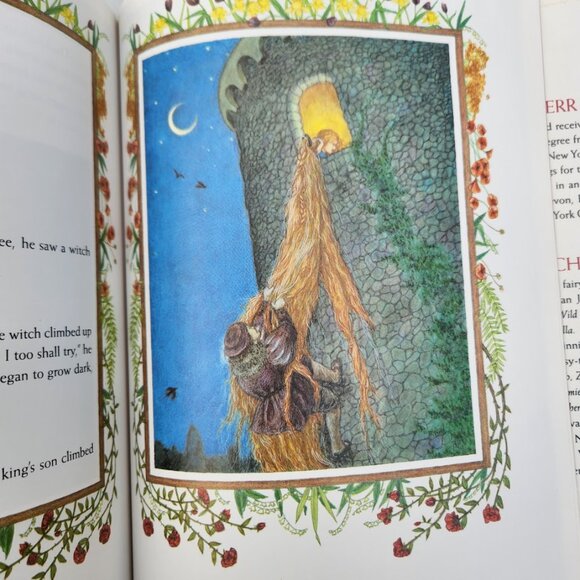 VINTAGE Rapunzel Fairy Tale Brothers Grimm Book Children's 0803706553 1989 - Picture 4 of 11